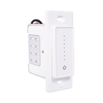 Smart Lighting Touch/Slide Dimmer Switch - WiFi Remote App Control; Compatible with Alexa and Google Home Assistant - JONATHAN Y